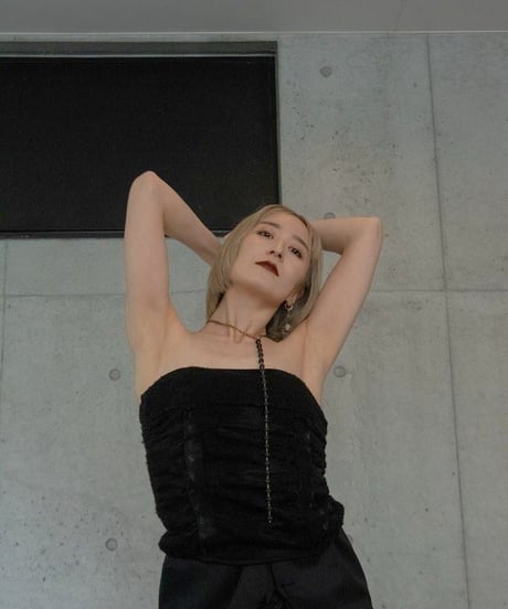WILDFRÄULEIN ''Camisole type - ⅱ'' White and Black color.