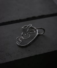 ferric "Silver wire earcuffs"