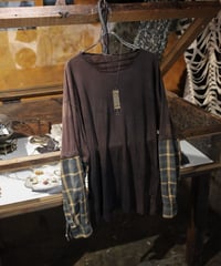 JFR "Crisis heart repezen black panaer' long sleeves" Green.