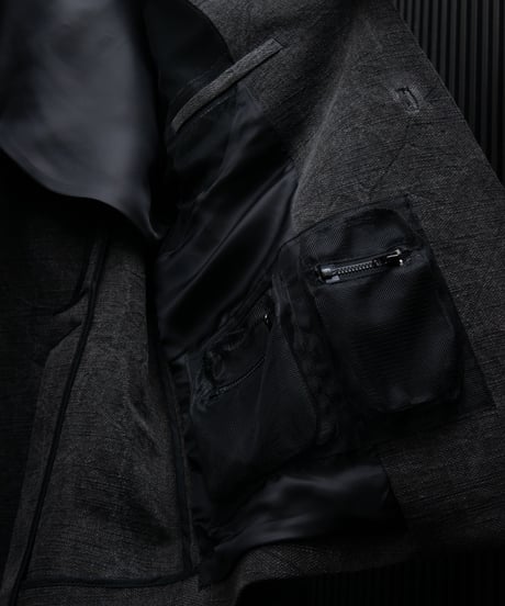 WILDFRÄULEIN "Tailored jacket type-Ⅱ" Hand waven.