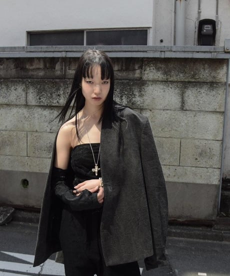 WILDFRÄULEIN "Tailored jacket type-Ⅱ" Hand waven.