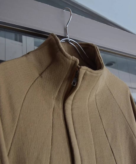 JFR "Middle leng zipup sweat" 2color.