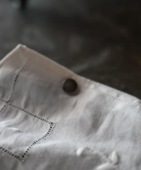 WILDFRÄULEIN "Semi gilet" Antique linen.