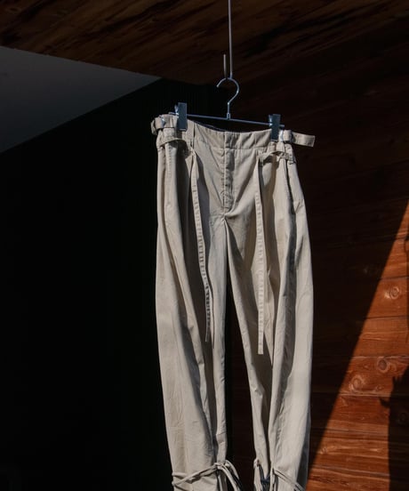 WILDFRÄULEIN "Tiger foot slacks pants" Chino.