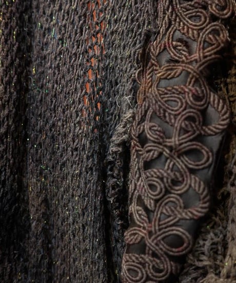 WILDFRÄULEIN "Castle fall the wall longers cardigan"