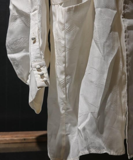 WILDFRÄULEIN "Japona Bourgeois shirt" Kasuri silk.