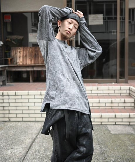 JFR "Subtile things henryneck cutsew" Grey yohryu.
