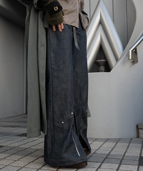 WILDFRÄULEIN "Ice blue flare jeans"