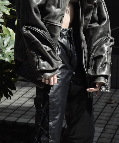 JFR "Mexican leather bomber jacket"