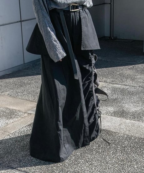 JFR “Geometric golf skirt” Homme.