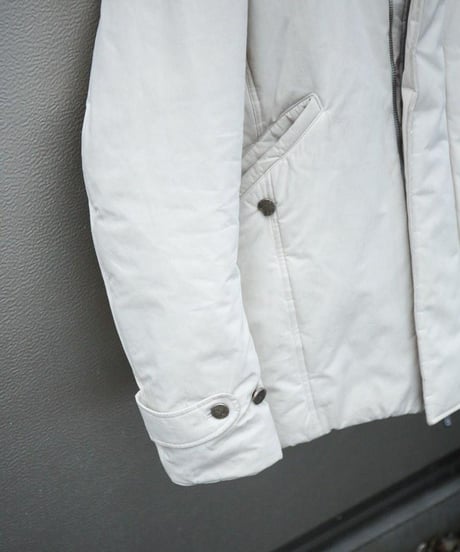 JFR "Snow grey down hoodie"