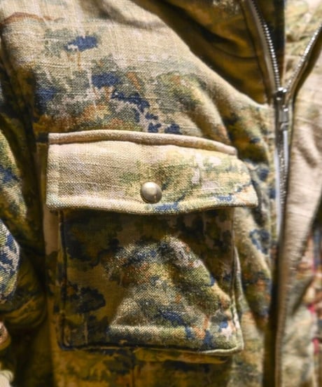JFR "Camouflage down hoodie"