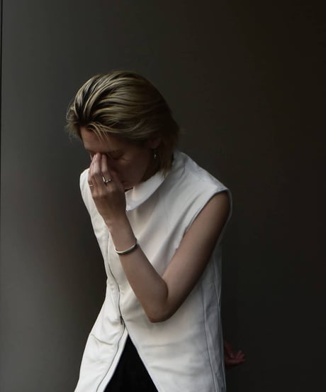 WILDFRÄULEIN "Pickled in formalin flash leather vest"