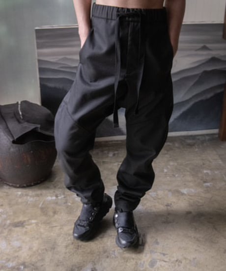 NL "Twist pants" Cotton twill.