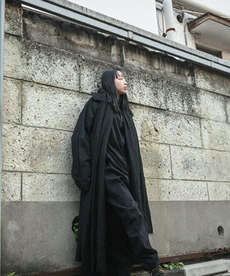 WILDFRÄULEIN "Coat" Kasuri wool × linen.