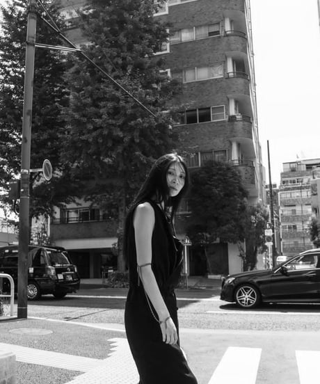 WILDFRÄULEIN "Couture salopette" Dark indigo linen.