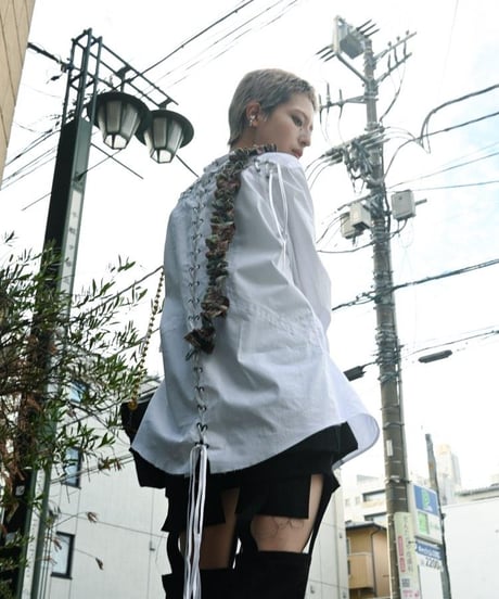 JFR "White panser's white eyes shirt"