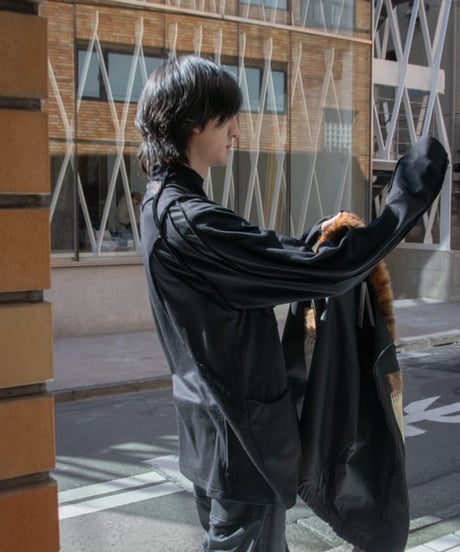 JFR "Acid type - 0 long sleeve" Black silk.