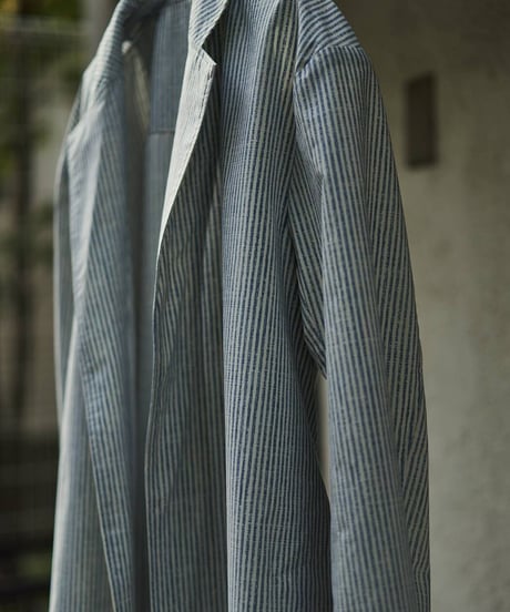 Gauche "Hickory pin stripe atelier coat"