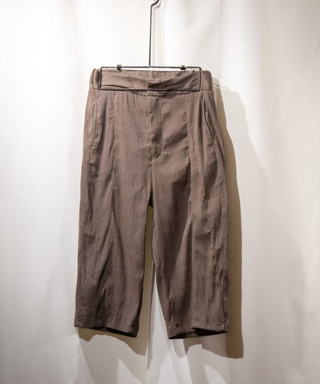JFR "3D wide easy pants" 4variation.