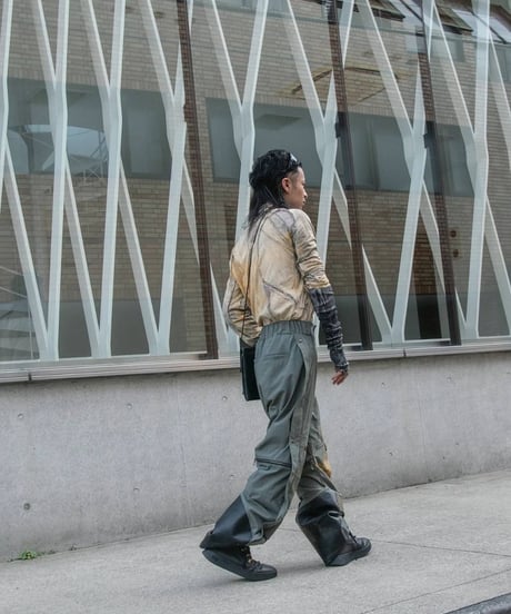 Northernislands "Advantage tech pants" Kaki rust dye.