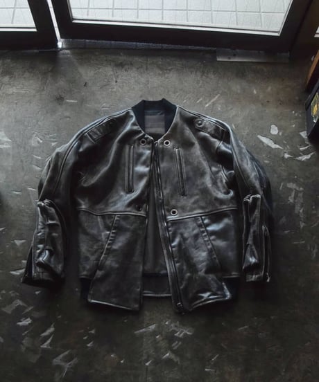 JFR "Mexican leather bomber jacket"