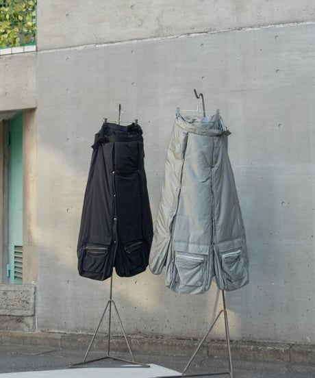 JFR "Tech space over skirt" 2 Materials.