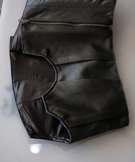Hankes "Bustier corset" Bonding nylon × silk.
