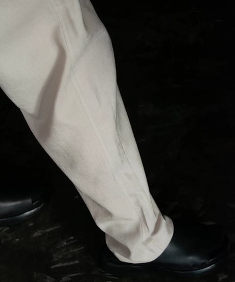 WILDFRÄULEIN "Slab linen easy slacks"