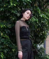 WILDFRÄULEIN "Sheer cutsew"