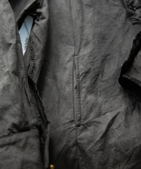 JFR "Pull over shirt" Rust dye & Japanese ink dye