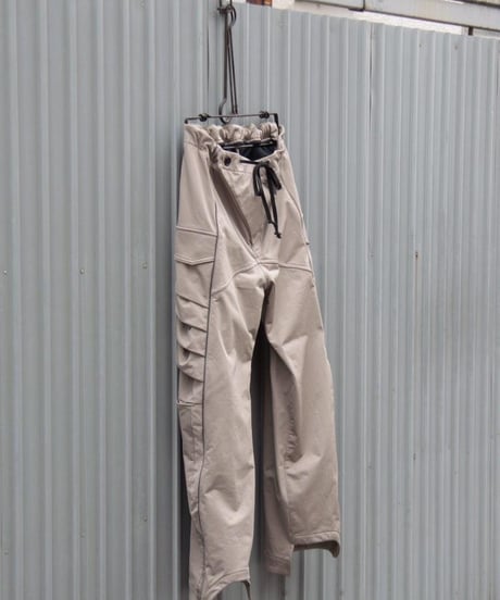 JFR "Side tucked cocoon pants"