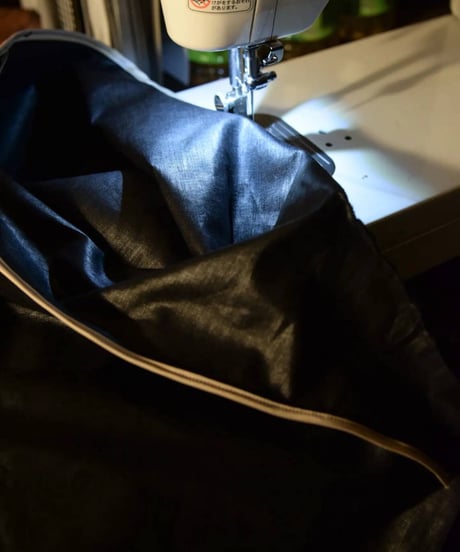 JFR "Chintz black linen shirt"