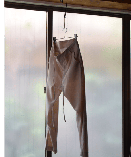 WILDFRÄULEIN "Slab linen easy slacks"