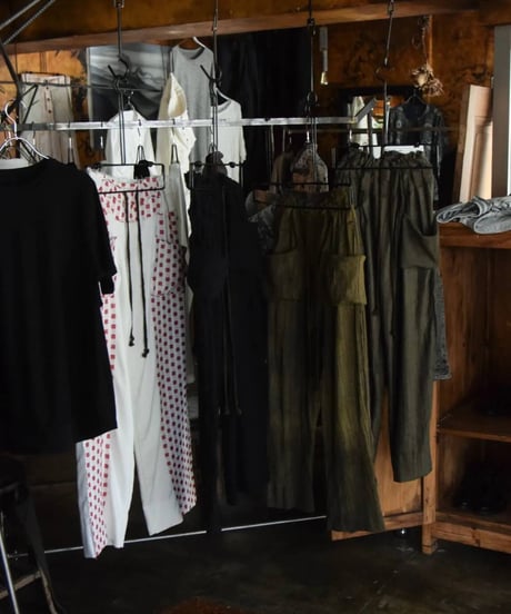 WILDFRÄULEIN "Loose pants" American vintage fabric.