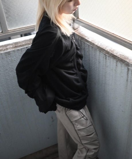 JFR "Side tucked cocoon pants"