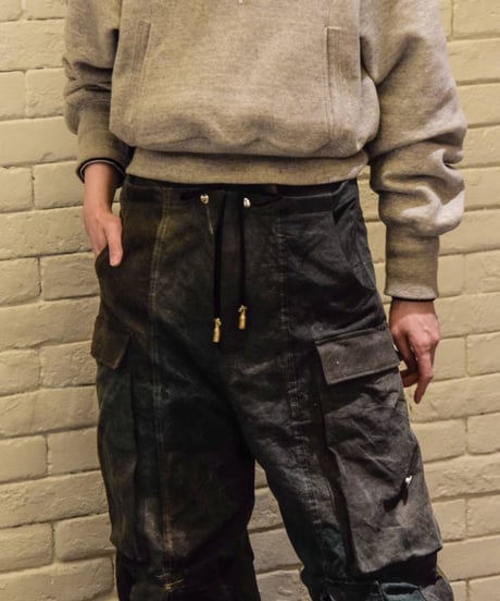 WILDFRÄULEIN "Camouflage tech cargo wide pants"