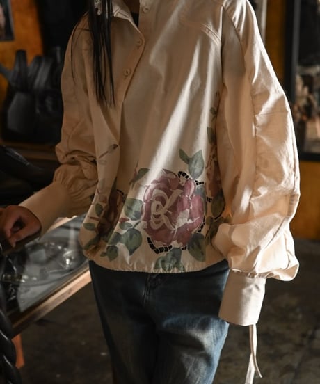 WILDFRÄULEIN "Provance flower of broach blouse"