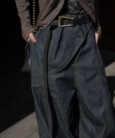 Hankes "Ready big bottom" French denim