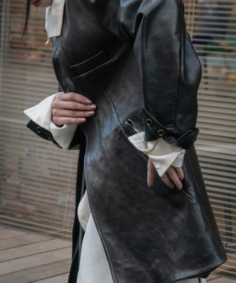 JFR "Horse leather architecture jacket"