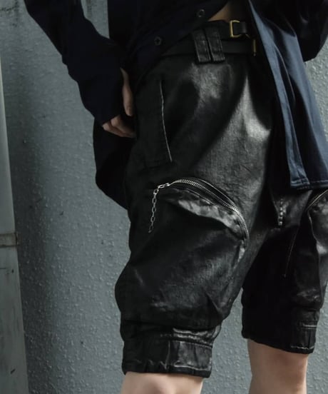 WILDFRÄULEIN "oild sarouel denim short pant"