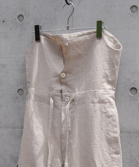 WILDFRÄULEIN "High waist baloon pants" Chintz washer linen.