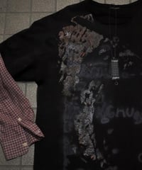 JFR "Crisis heart repezen black panaer' long sleeves" 3Theme printed.