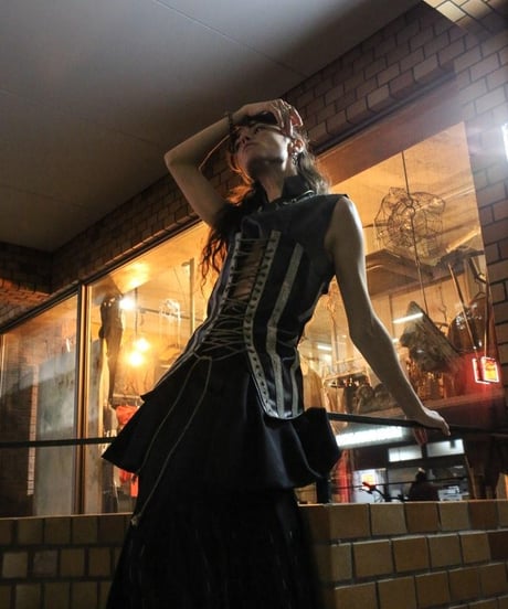 Hankes "Longers pleats skirt"
