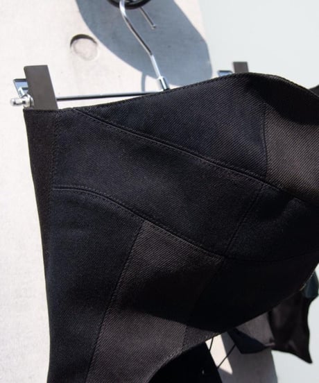 Hankes "Denim bustier" vintage denim.
