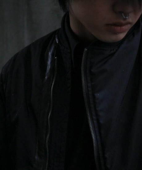 JFR "MA-1 type-Ⅱ" Black nylon.