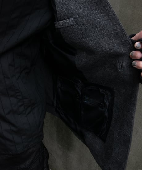 WILDFRÄULEIN "Tailored jacket type-Ⅱ" Hand waven.