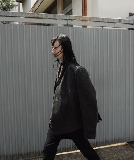 WILDFRÄULEIN "Tailored jacket type-Ⅱ" Hand waven.