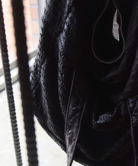 WILDFRÄULEIN "Punching nubuck leather bag"