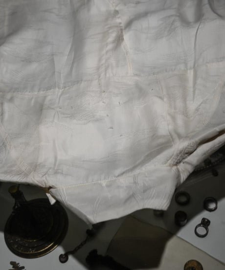 WILDFRÄULEIN "Japona Bourgeois shirt" Kasuri silk.